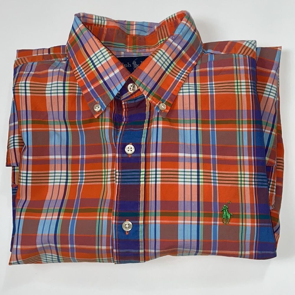 Ralph Lauren Custom Fit Men Shirts Size L